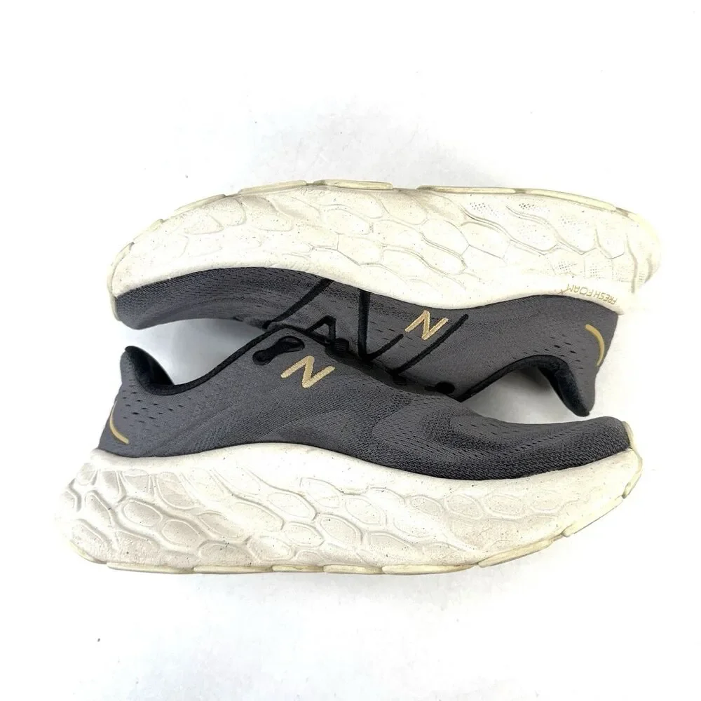 New Balance Fresh Foam X More v4 Athletic Running Shoes Black Dolce Women’s 9